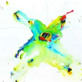 flying-colours-ii-hansjorg-furrer-plakat-obraz-30x30cm