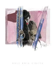 musik-clown-rolf-knie-plakat-obraz-24x30cm