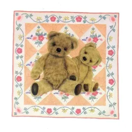 golden-teddies-anne-mortimer-plakat-obraz-30x30cm