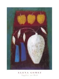 apples-on-red-elena-gomez-plakat-obraz-30x40cm