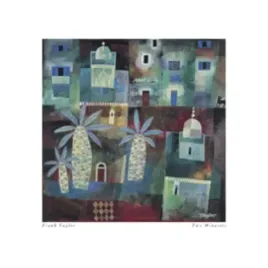 two-minarets-frank-taylor-plakat-obraz-38x38cm
