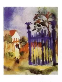 gartentor-august-macke-plakat-obraz-30x40cm
