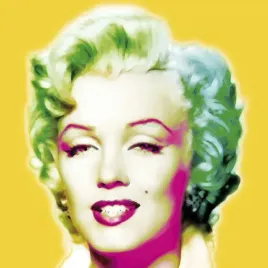 marilyn-in-yellow-wyndham-boulter-plakat-obraz-30x30cm