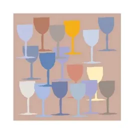 seventeen-glasses-i-hazel-springfield-plakat-obraz-30x30cm