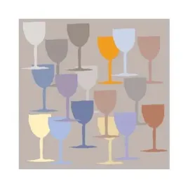 seventeen-glasses-ii-hazel-springfield-plakat-obraz-30x30cm