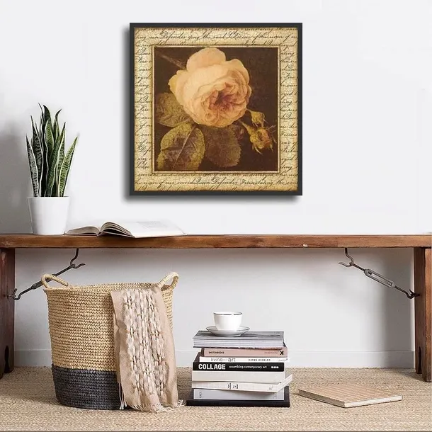 ancient-rose-sid-dickens-plakat-obraz-33x33cm-tematyka-rosliny