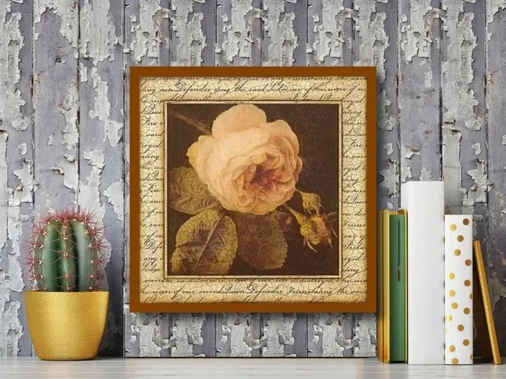 ancient-rose-sid-dickens-plakat-obraz-33x33cm-liczba-sztuk-1