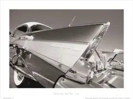 chevrolet-bel-air-1957-anonim-plakat-obraz-40x30cm