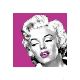 marilyn-monroe-pink-gbeye-collection-plakat-obraz-40x40cm