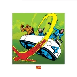 fantastic-four-pyramid-collection-plakat-obraz-40x40cm