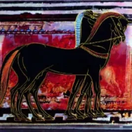 frieze-with-horses-iii-libero-patrignani-plakat-obraz-40x40cm