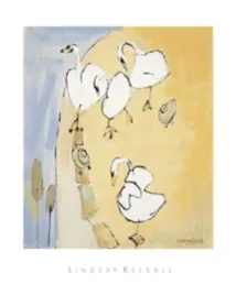 swans-lindsay-kelsall-plakat-obraz-40x50cm