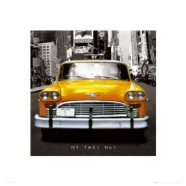 new-york-taxi-gbeye-collection-plakat-obraz-40x40cm