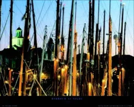 harbour-at-night-carlo-borlenghi-plakat-obraz-50x40cm