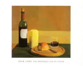 still-life-with-bread-and-wine-john-long-plakat-obraz-50x40cm