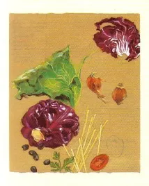pasta-radicchio-saute-lynn-hays-plakat-obraz-40x50cm