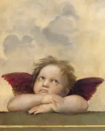 angelo-ii-madonna-sistina-detail-santi-rafael-plakat-obraz-40x50cm