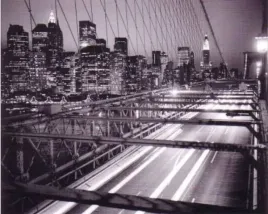 manhattan-at-night-trefor-ball-plakat-obraz-50x40cm