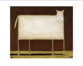 white-cat-ii-daniel-kessler-plakat-obraz-50x40cm