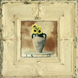 mediterranean-sunflower-cristin-atria-plakat-obraz-53x53cm