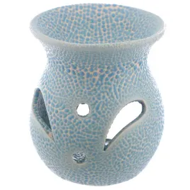 kominek-zapachowy-maly-ceramiczny-popekany-teksturowany-niebieski