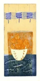 blue-lantern-lukie-de-bree-plakat-obraz-35x70cm
