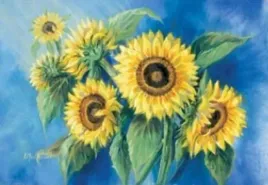 sunflowers-edith-van-der-wissel-plakat-obraz-65x45cm