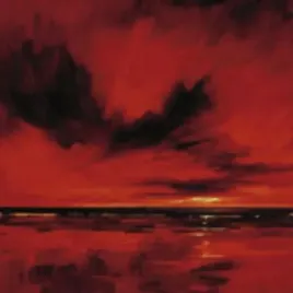 red-night-2-robert-ford-plakat-obraz-50x50cm