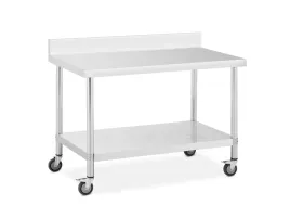 stol-gastronomiczny-roboczy-120x70cm-z-rantem-i-polka-na-kolkach-inox