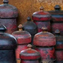 wooden-jars-guiseppe-bartolucci-plakat-obraz-50x50cm