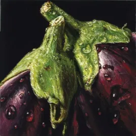 aubergines-almach-plakat-obraz-50x50cm