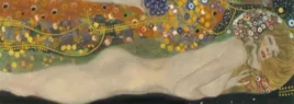 sea-serpents-iii-gustav-klimt-plakat-obraz-80x30cm