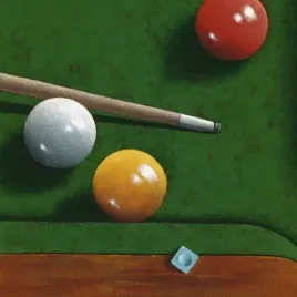 billards-bill-romero-plakat-obraz-50x50cm
