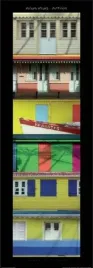 maisons-creoles-martinique-roberto-scaroni-plakat-obraz-33x95cm