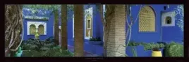 jardin-majorelle-alain-le-toquin-plakat-obraz-95x33cm