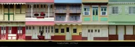 maisons-creoles-martinique-roberto-scaroni-plakat-obraz-95x33cm