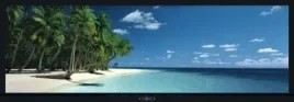island-beachmaledivesindian-ocean-kenrou-kimura-plakat-obraz-95x33cm
