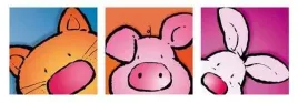 animal-friends-i-jean-paul-plakat-obraz-95x33cm