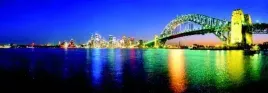 sydney-by-night-collection-photography-plakat-obraz-95x33cm