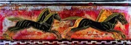 frieze-with-horses-ii-libero-patrignani-plakat-obraz-95x33cm