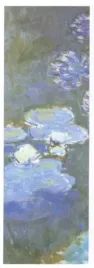 waterlilines-and-agapanthus-claude-monet-plakat-obraz-35x100cm