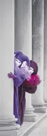 carnevale-di-venezia-collection-photography-plakat-obraz-33x95cm