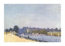 the-road-from-hampton-court-alfred-sisley-plakat-obraz-70x50cm