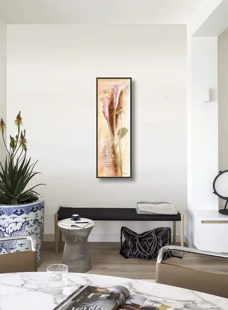 calla-anna-gardner-plakat-obraz-35x100cm-tematyka-rosliny