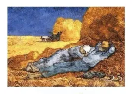 la-siesta-vincent-van-gogh-plakat-obraz-70x50cm