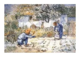 primi-passi-vincent-van-gogh-plakat-obraz-70x50cm