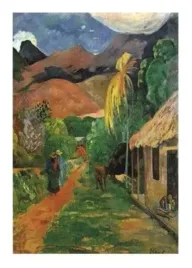 chemin-a-papeete-paul-gauguin-plakat-obraz-50x70cm