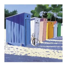la-cabine-bleu-henri-deuil-plakat-obraz-60x60cm