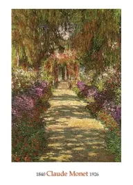 il-viale-del-giardino-claude-monet-plakat-obraz-50x70cm