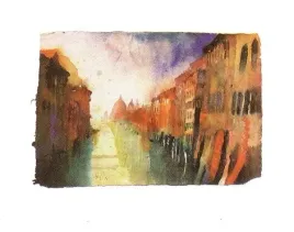canale-grande-bernhard-vogel-plakat-obraz-71x56cm